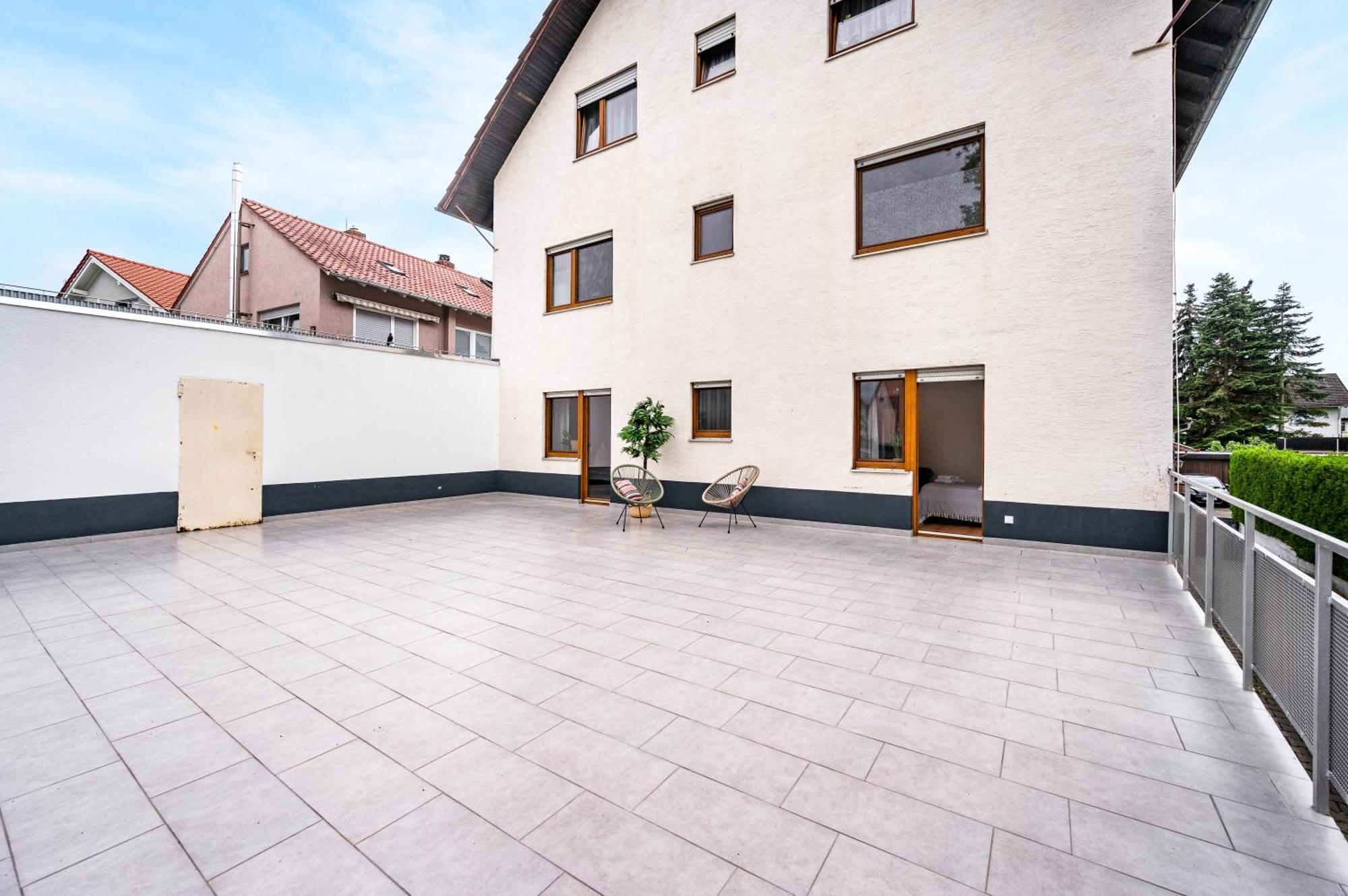 Casa Tortuga - Ruhige 3 Zimmer Wohnung In Huettenfeld Lampertheim Exterior foto